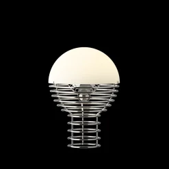 Wire portable bordlampe, Ø18 af Verner Panton<Verpan