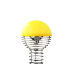 Wire portable bordlampe, Ø18 af Verner Panton<Verpan