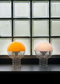Wire portable bordlampe, Ø18 af Verner Panton<Verpan