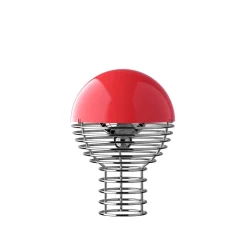 Wire portable bordlampe, Ø18 af Verner Panton<Verpan
