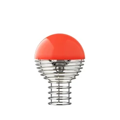 Wire portable bordlampe, Ø18 af Verner Panton<Verpan
