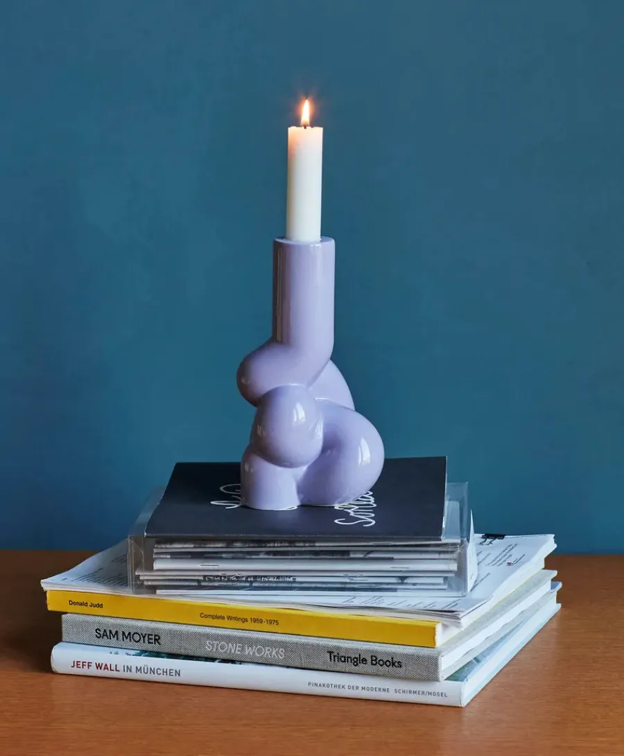 W&S lysestage, soft lavender fra<HAY Clearance