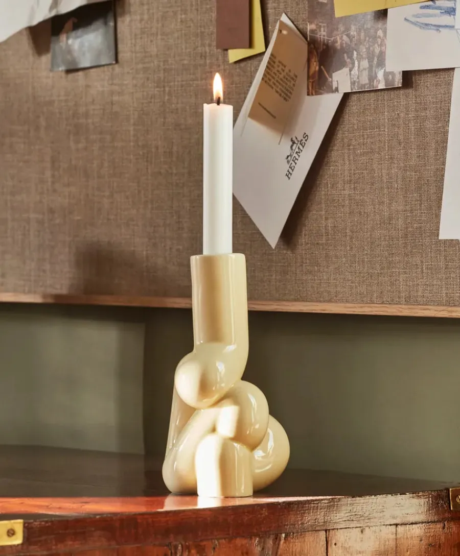 W&S lysestage, soft yellow fra<HAY Best