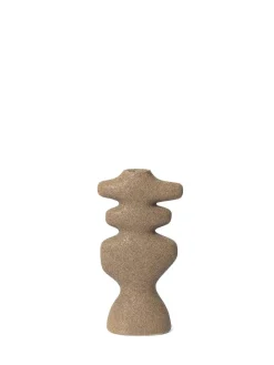 Yara Candle Holder Large, brown spot fra<Ferm Living Outlet