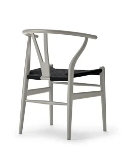 Y-stol CH24 Soft Falu med sort flet af Hans J. Wegner<Carl Hansen & Søn Hot