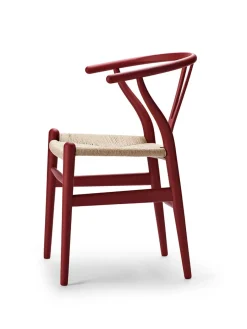 Y-stol CH24 Soft Red Brown af Hans J. Wegner<Carl Hansen & Søn Outlet