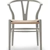 Y-stol CH24 Soft Silver Grey af Hans J. Wegner<Carl Hansen & Søn Online