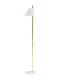 Yuh Brass gulvlampe fra<Louis Poulsen Outlet