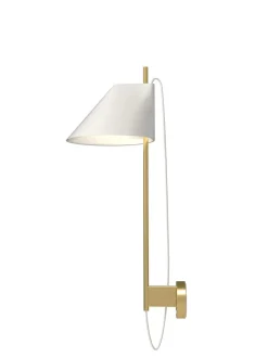 Yuh Brass væglampe fra<Louis Poulsen New