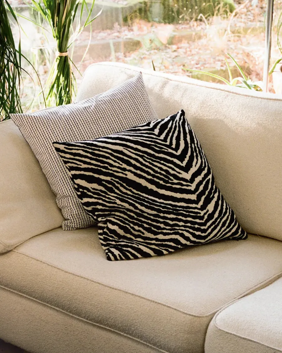 Zebra pudebetræk fra<Artek Clearance